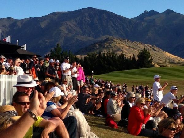 Attendees of the 2013 NZPGA at The Hills Champions lounge 2013.